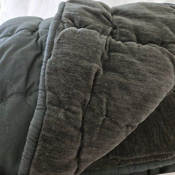 Pottery Barn Cozy Cloud Quilt Full/Queen Hunter Green - Picture 6 of 6